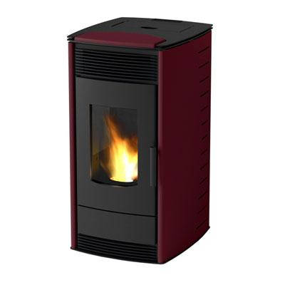 Піч MBS Thermo Pellet Bordo 20 кВт заднє підключення димоходу, фото 1