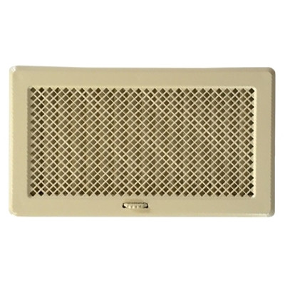 Вентиляційна решітка для каміна з жалюзі Darco Kz4, 195х335 мм, кремова