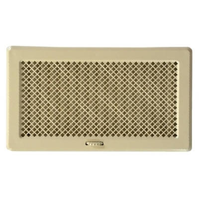 Вентиляційна решітка для каміна з жалюзі Darco Kz4, 195х335 мм, кремова, фото 1