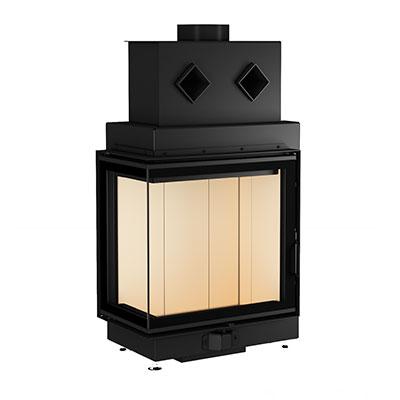 Камінна топка Gavryliv & Sons 64x39x62 L 13 кВт, ліва