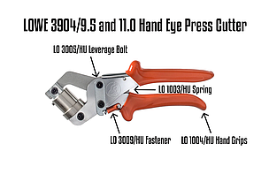 Інструмент для пробивання отворів під люверси LOWE LO3904/9.5 (Німеччина), фото 4