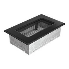Вентиляційна решітка Kratki 117C 11x17 см, чорна
