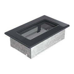Вентиляційна решітка Kratki 117G 11x17 см, графітова