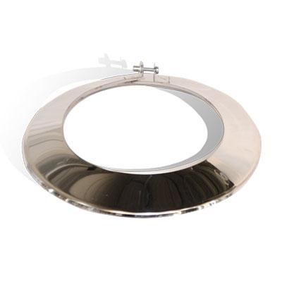 Окапник на димохід Versia-Lux Ø 360 мм одностінний нержавіючий