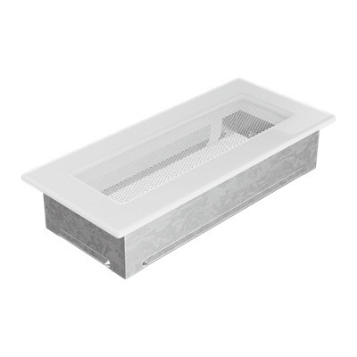 Вентиляційна решітка Kratki 24B 11x24 см, біла