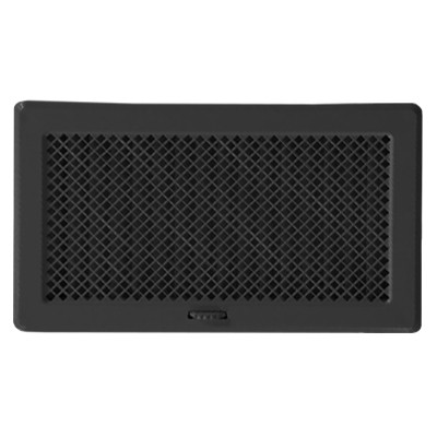 Вентиляційна решітка з жалюзі Рж4 195х335 чорна Darco