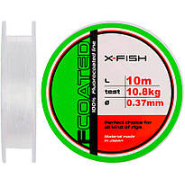 Флюорокарбон X-Fish FCoated 10m 0.37mm 10,8kg