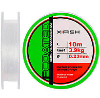 Флюорокарбон X-Fish FCoated 10m 0.23mm 3,9kg