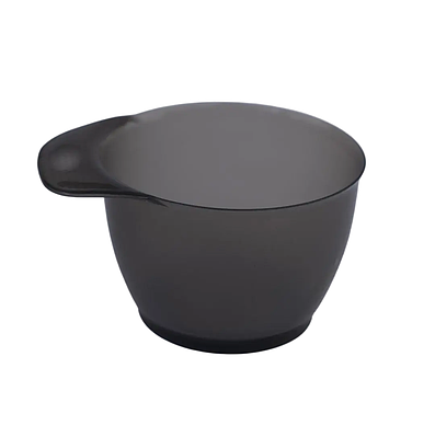 Миска для фарбування волосся, кератину Hots Professional Grey, кругла з прорезиненим дном (HP1053-GY)