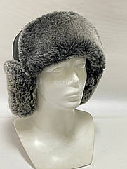 Чоловіча шапка з натуральної овчини "Вуханка"