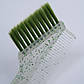 Пензлик з гребінцем для фарбування Hots Professional Transparent Green (HP1020-TG), фото 4