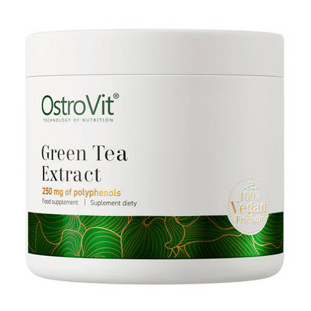 Екстракт зеленого чаю Ostrovit Green Tea Extract VEGE 100 г Польща, фото 1