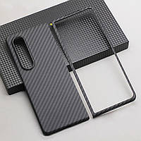 Карбоновий чохол для Samsung Galaxy Z Fold 4 Karbon case