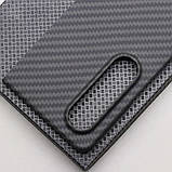 Карбоновий чохол для Samsung Galaxy Z Fold 4 Karbon case, фото 5