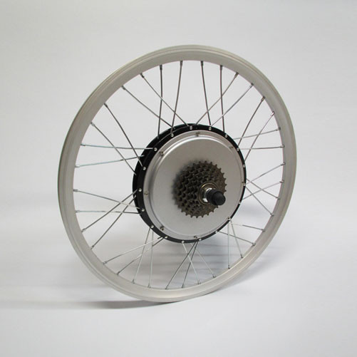 Заднє мотор-колесо для велосипеда 48V 500W, 24", 26", 28"