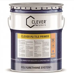 Поліуретанова ґрунтовка для непористих поверхонь Clever PU Tile Primer 4 кг