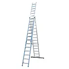 Драбина ELKOP VHR Profi 3x14 алюмінієва, 3 секції, 14 щаблів (37080)