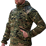 Флісовая кофта вафелька SHARK SKIN мультикам, фото 3