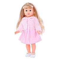 Красивая кукла для девочки Меланья , с длинными волосами, поет песенку, озвучена на украинском языке