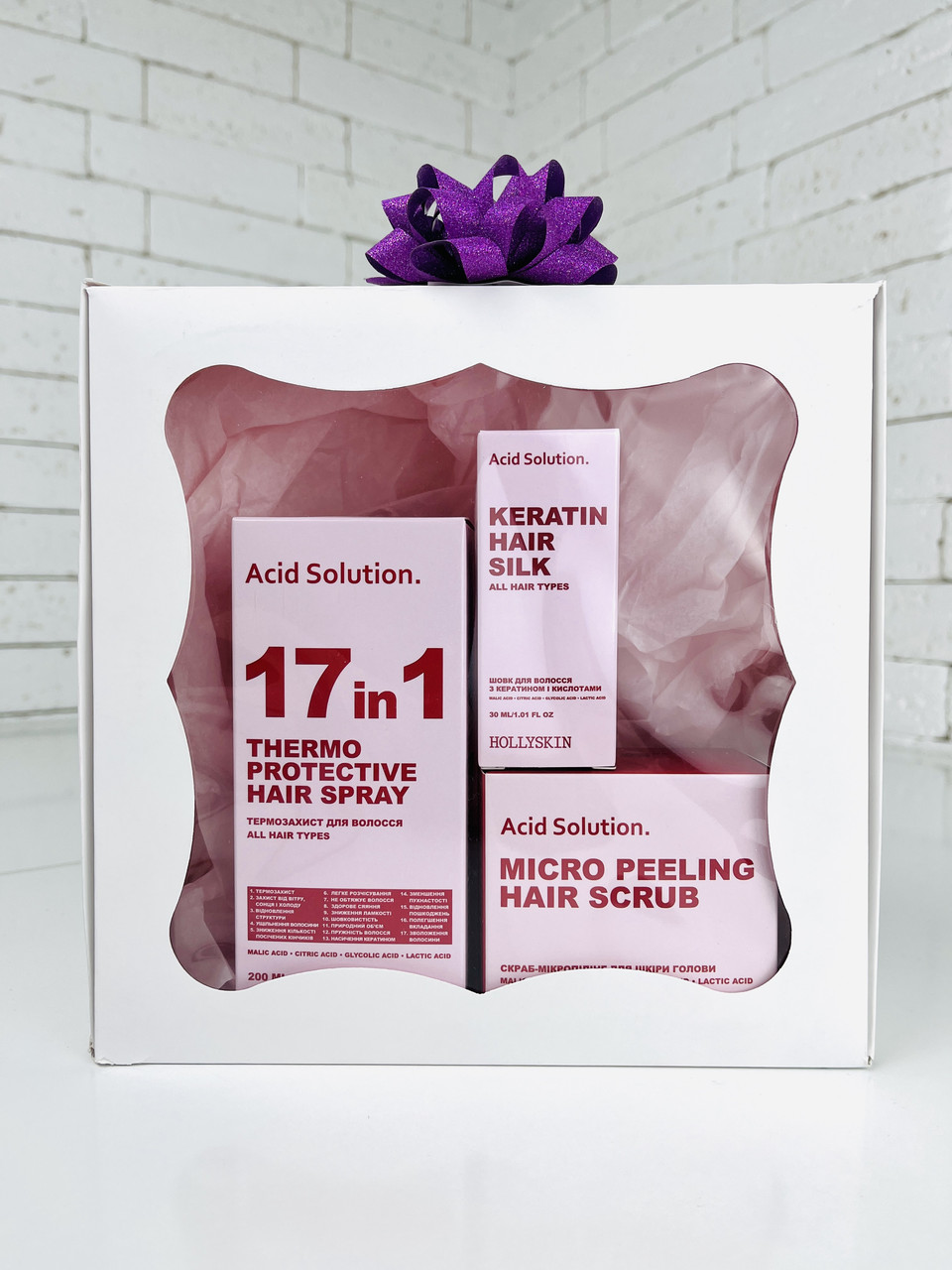 Подарунковий набір HOLLYSKIN Догляд за волоссям