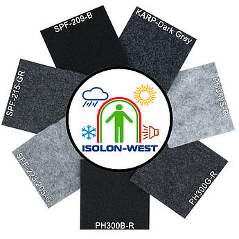 Каталог карпету та ковроліну автомобільного (зразки 10х10см)