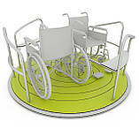 Карусель (виготовлена з HDPE пластику) SiverSport VP-0728, фото 2