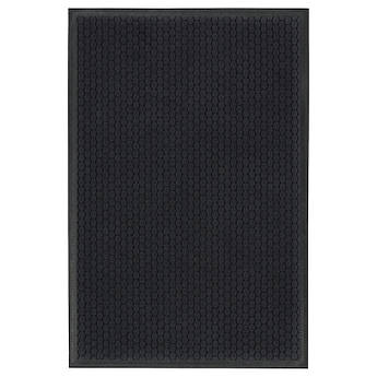 Килимок придверний IKEA VATTENVERK 60x90 см Темно-сірий 005.170.17
