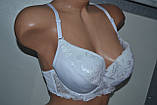 Бюстгальтер Kyle.C напівмереживність чашка C Білий, фото 2