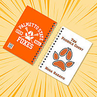 Блокнот на пружині в клітинку 48 арк. The Foxhole Court (All for the Game)