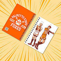 Блокнот на пружині в клітинку 48 арк. The Foxhole Court (All for the Game) 002