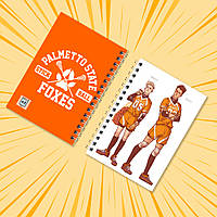 Блокнот на пружині в клітинку 48 арк. The Foxhole Court (All for the Game) 003