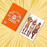 Блокнот на пружині в клітинку 48 арк. The Foxhole Court (All for the Game) 004