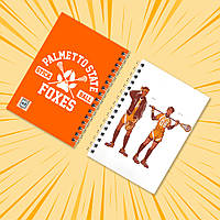 Блокнот на пружині в клітинку 48 арк. The Foxhole Court (All for the Game) 005