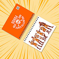 Блокнот на пружині в клітинку 48 арк. The Foxhole Court (All for the Game) 007