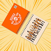 Блокнот на пружині в клітинку 48 арк. The Foxhole Court (All for the Game) 008