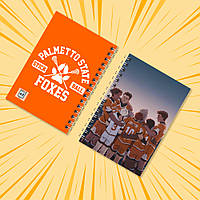 Блокнот на пружині в клітинку 48 арк. The Foxhole Court (All for the Game) 012