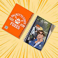 Блокнот на пружині в клітинку 48 арк. The Foxhole Court (All for the Game) 013