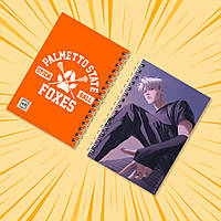 Блокнот на пружині в клітинку 48 арк. The Foxhole Court (All for the Game) 014