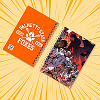 Блокнот на пружині в клітинку 48 арк. The Foxhole Court (All for the Game) 015