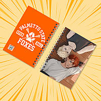 Блокнот на пружині в клітинку 48 арк. The Foxhole Court (All for the Game) 016