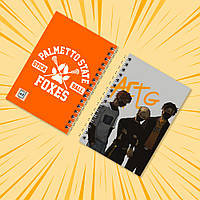 Блокнот на пружині в клітинку 48 арк. The Foxhole Court (All for the Game) 017