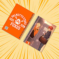 Блокнот на пружині в клітинку 48 арк. The Foxhole Court (All for the Game) 018