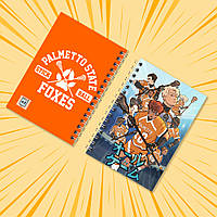 Блокнот на пружині в клітинку 48 арк. The Foxhole Court (All for the Game) 019