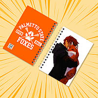 Блокнот на пружині в клітинку 48 арк. The Foxhole Court (All for the Game) 022