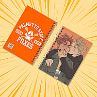 Блокнот на пружині в клітинку 48 арк. The Foxhole Court (All for the Game) 023