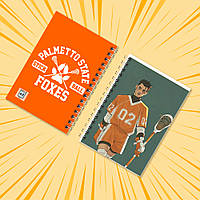 Блокнот на пружині в клітинку 48 арк. The Foxhole Court (All for the Game) 024