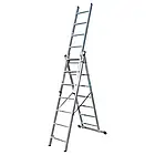 Драбина ELKOP VHR Trend 3x7 алюмінієва, 3 секції, 7 щаблів (37491)