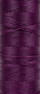 Нитка вощена, т. 0,8 мм (плоский шнур) 100 метрів, кол. фіолетовий (5158), фото 1