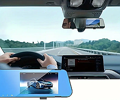 Автомобільний відеореєстратор Vehicle Blackbox DVR FullHD 1080, автореєстратор з камерою заднього виду AK-47