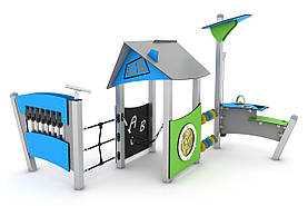 Ігровий інклюзивний комплекс (виготовлений з HDPE пластику) SiverSport VP-1723